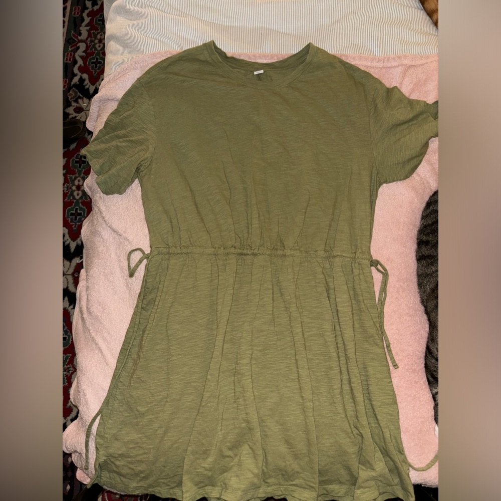 old mavy dress/swimsuit cover up